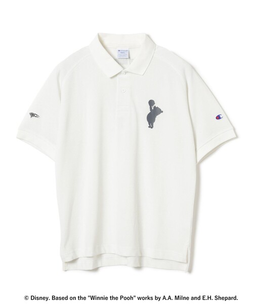 ポロシャツ ポロ 「別注」Champion / Disney / Winnie-the-Pooh ポロシャツ レディース Champion ポロシャツ ポロ 「別注」Champion / Disney Winnie