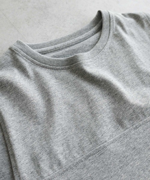 tシャツ 汗染み防止カットアウトデザインTシャツ レディース | andme | 17