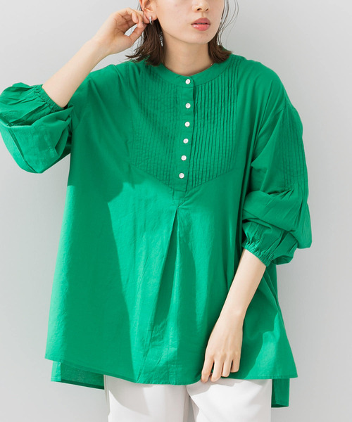 「URBAN RESEARCH」 7分袖ブラウス FREE グリーン レディース URBAN RESEARCH Sonny Label 「URBAN Label」 7分袖ブラウス