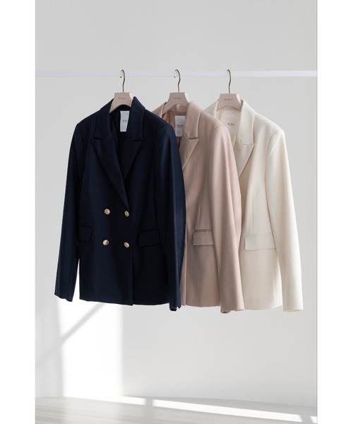 Her lip to ジャケット テーラードジャケット Trois Gold Button