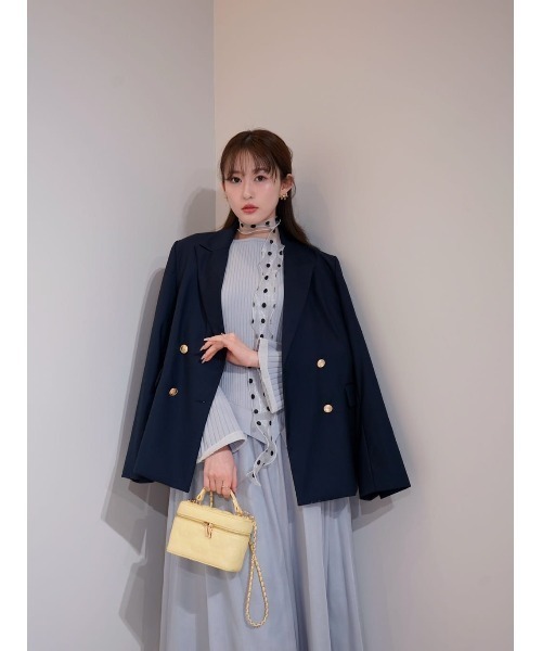 Her lip to ジャケット テーラードジャケット Trois Gold Button