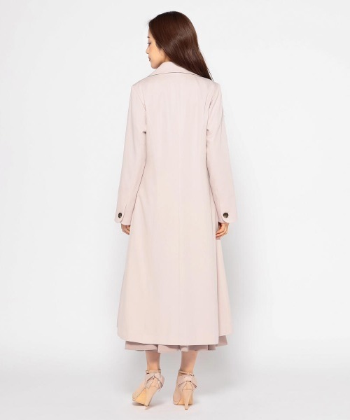 MISCH MASCH」 ステンカラーコート MEDIUM ピンク レディース ミッシュ 