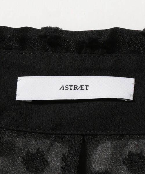 ASTRAET アストラット　ケープスリーブ レギュラーカラーシャツ ASTRAET＞ケープスリーブ レギュラーカラーシャツ