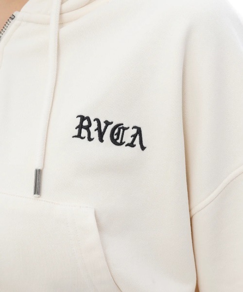 RVCA ホワイト クロップドパーカー S 楽天市場】RVCA ルーカ パーカー レディース スウェット フード
