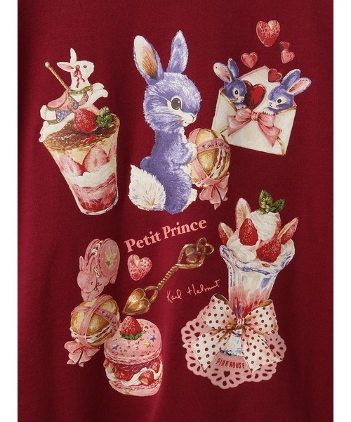出品28日21時まで 新品 Karl Helmut ウサギプリント Tシャツ 出品28日21時まで 新品 Karl Helmut ウサギプリント Tシャツ
