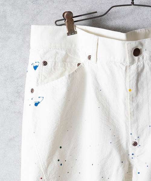 NUMBER (N)INE チノパン HAND PAINTED CHAIN STITCH LOGO SLIM
