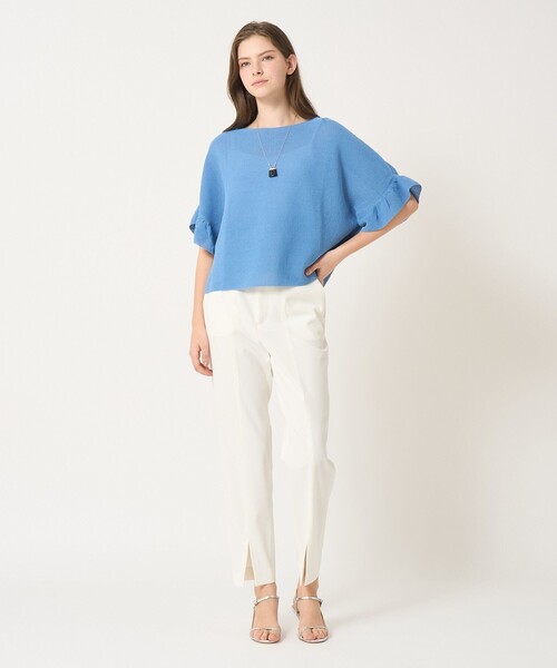 美品 アナイ 22SS フリルプルオーバー ニット アイボリー 美品 アナイ 22SS フリルプルオーバー ニット アイボリー - メルカリ