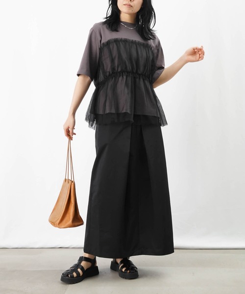 超特価激安 LADY LUCK フロントタックスカート LC/LLL スカート LUCA ジャケット・アウター