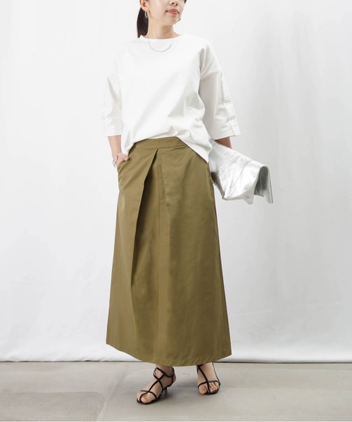 専用⭐️アンドエルシー　柘榴スカート SACRA｜シンセティック レザー スカート SYNTHETIC LEATHR SKIRT