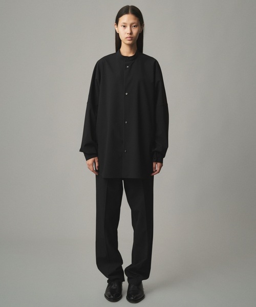 「TROVE」 スラックス 1 アッシュブラウン メンズ_画像3