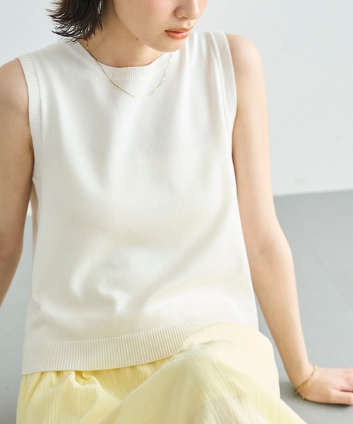 美品◯MEYAME ノースリーブ ニット ミックス 楽天市場】【マラソン期間限定まとめ買いクーポン対象】【30%OFF