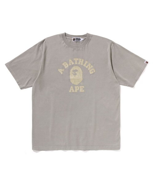 tシャツ OVERDYE COLLEGE RELAXED FIT TEE メンズ レディース | A BATHING APE | 01