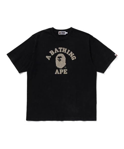 tシャツ OVERDYE COLLEGE RELAXED FIT TEE メンズ レディース | A BATHING APE