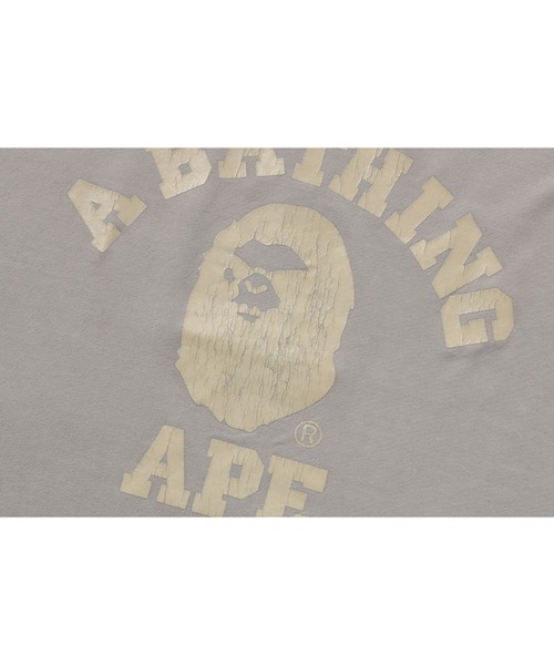 tシャツ OVERDYE COLLEGE RELAXED FIT TEE メンズ レディース | A BATHING APE | 06