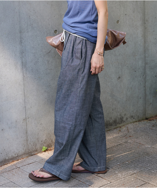 JOURNAL STANDARD パンツ シャンブレーイージーパンツ