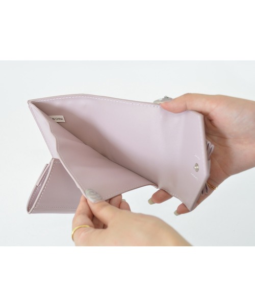 SecretDoor（シークレットドア） 財布 三つ折り財布 ボックスコイン 3