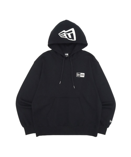 ボックスロゴパーカー/ブラック/サイズL/未使用 オープン記念パーカー NEW ERA（ニューエラ） パーカー スウェットパーカー ボックスロゴ