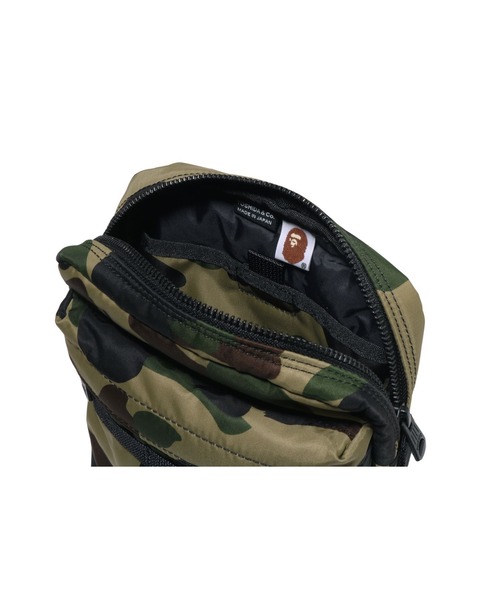 A BATHING APE ウエストポーチ PORTER 1ST CAMO BODY BAG メンズ