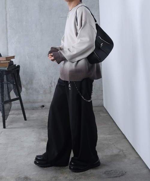 G/FORE メンズ裏地付きグラデーションセーター 【美品】 JIGGYS SHOP（ジギーズショップ） ニットセーター メンズ トップス