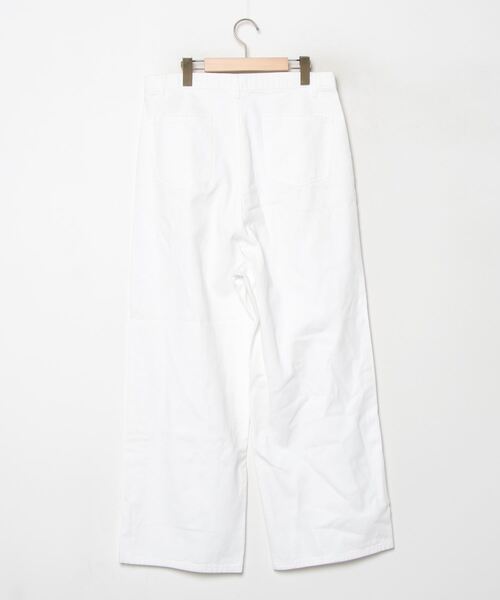 「ADRER」 デニムパンツ L ホワイト メンズ