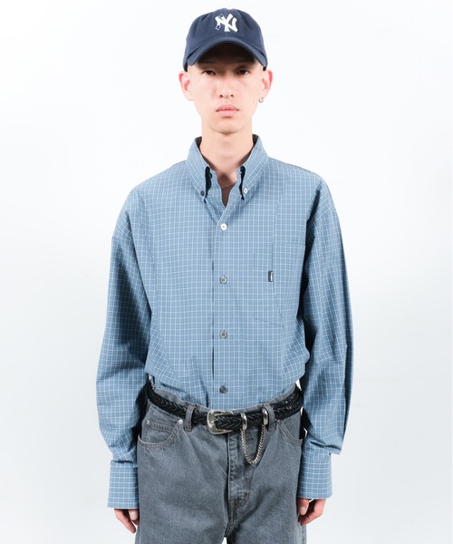 JieDa（ジエダ） シャツ CHECK SWITCHING SHIRT メンズ レディース