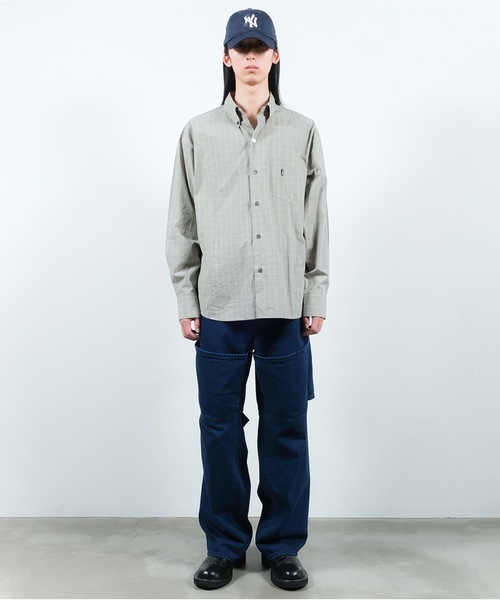 JieDa（ジエダ） シャツ CHECK SWITCHING SHIRT メンズ レディース