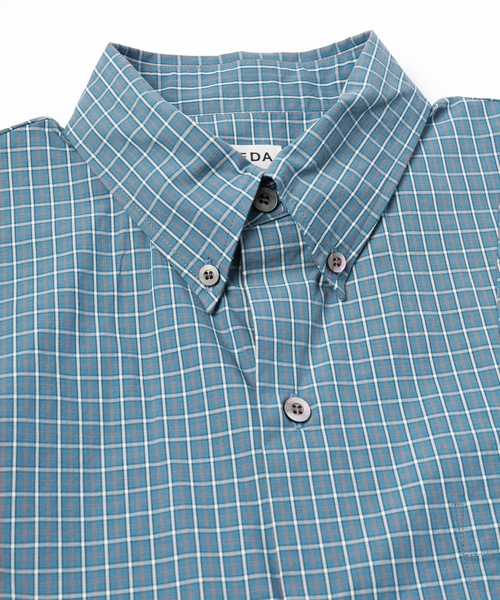 JieDa（ジエダ） シャツ CHECK SWITCHING SHIRT メンズ レディース