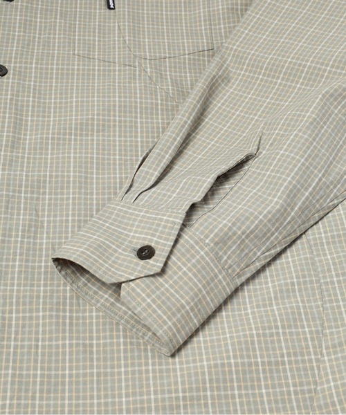 JieDa（ジエダ） シャツ CHECK SWITCHING SHIRT メンズ レディース