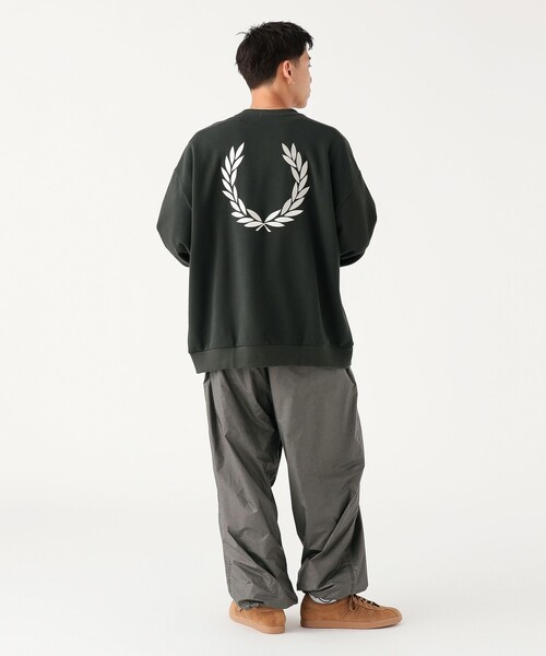 FRED PERRY トレーナー スウェット / エンブロイダリー クルー