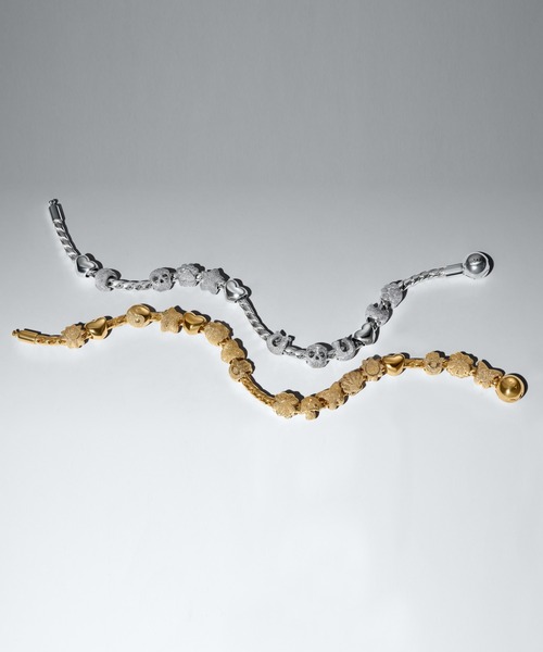 PANDORA（パンドラ） チャーム テクスチャー スカル ミニチャーム