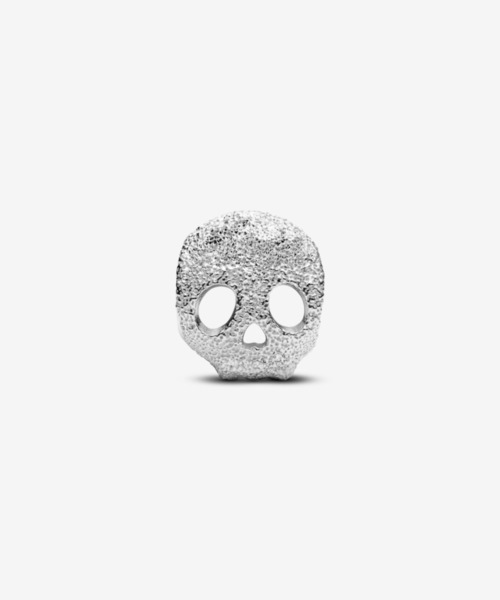 PANDORA（パンドラ） チャーム テクスチャー スカル ミニチャーム