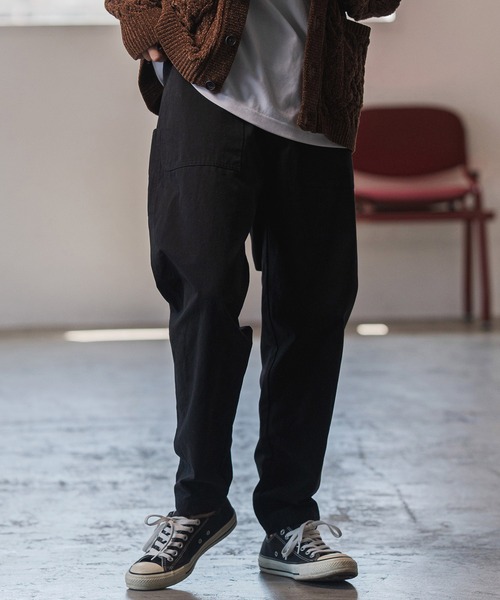 CAMBIO（カンビオ） パンツ mp14154- ブッシュ変形テーパードパンツ