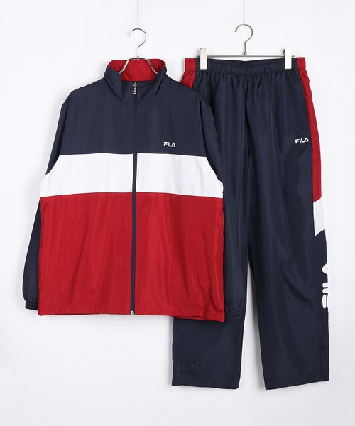 FILA（フィラ） パジャマ メンズ 裏トリコット 起毛 トラック