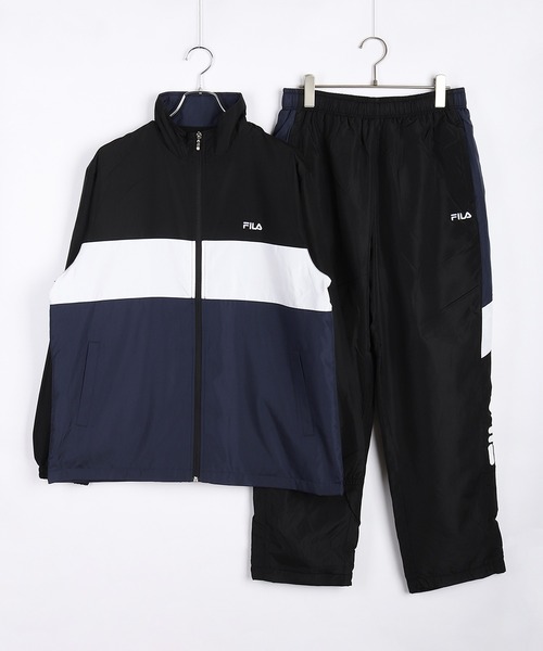 FILA（フィラ） パジャマ メンズ 裏トリコット 起毛 トラック