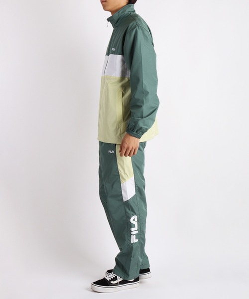FILA（フィラ） パジャマ メンズ 裏トリコット 起毛 トラック