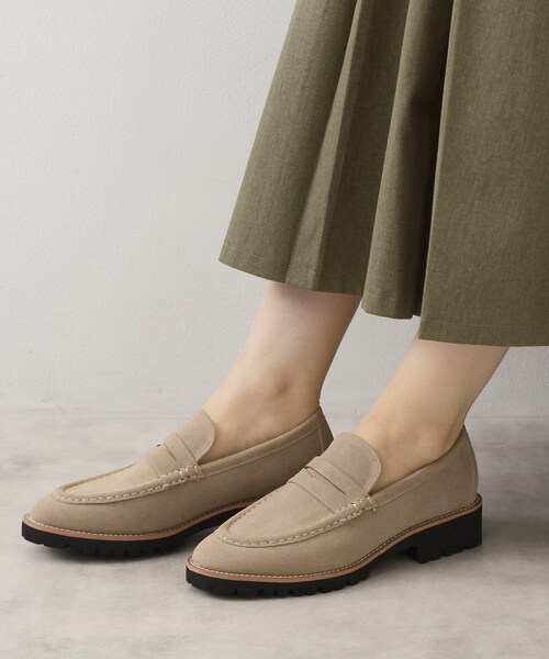 THE SHOP TK シューズ スウェードローファー レディース : ZOZOTOWN