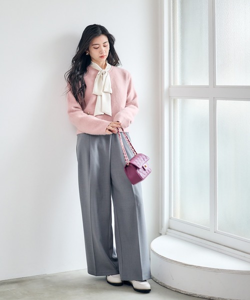 12Twelve Agenda（トゥエルブ アジェンダ） カーディガン ラクーン混