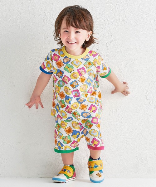 【95㎝】キッズ（男の子）ベア Tシャツ MIKI HOUSE（ミキハウス） tシャツ ミキハウスベア半袖Tシャツ キッズ