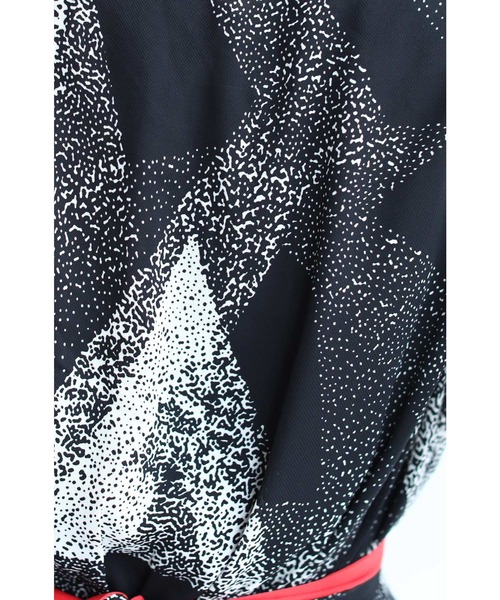 「CAWAII」 「French pave」ノースリーブワンピース FREE ブラック レディース_画像5