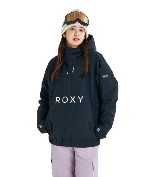 ロキシー　ROXY　ジャケット　ウィンドブレーカー　ネイビー ROXY（ロキシー） マウンテンパーカー ウインドブレーカー ALPHA