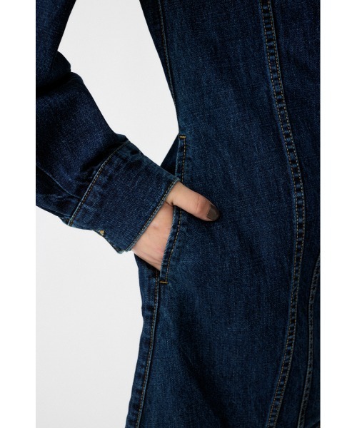 MOUSSY（マウジー） ワンピース ZIP UP DENIM ミニドレス : ZOZOTOWN