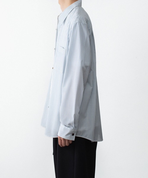 シャツ WO/PE ストライプ L/S SHIRT / WO/PE STRIPE L/S SHIRT メンズの画像