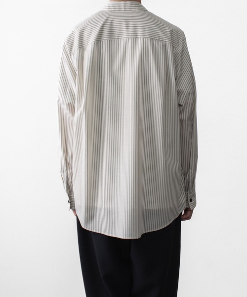 シャツ WO/PE ストライプ L/S SHIRT / WO/PE STRIPE L/S SHIRT メンズの画像