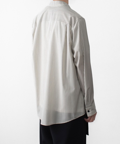 シャツ WO/PE ストライプ L/S SHIRT / WO/PE STRIPE L/S SHIRT メンズの画像