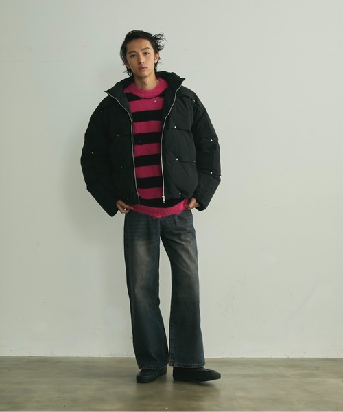 BLANK HOTEL ダウンジャケット ダウン Rivet ＆ Tuck Design Down