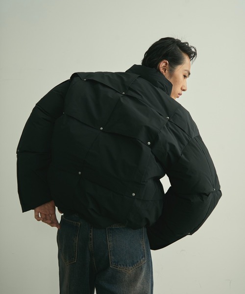 BLANK HOTEL ダウンジャケット ダウン Rivet ＆ Tuck Design Down