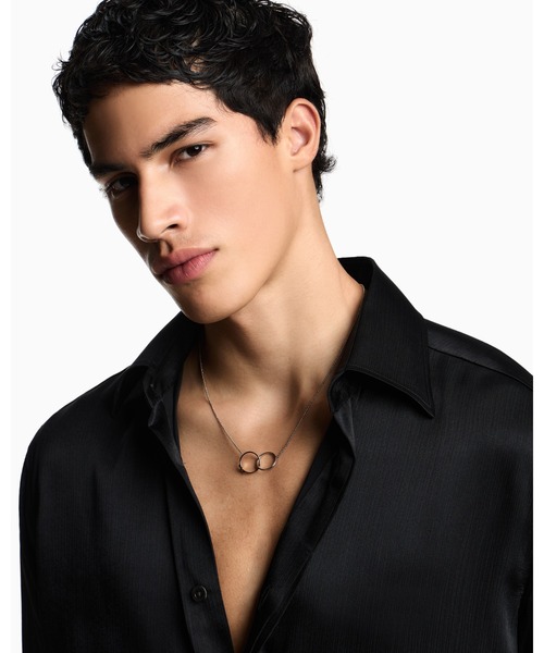 EMPORIO ARMANI ネックレス 「エンポリオ アルマーニ」IDネックレス