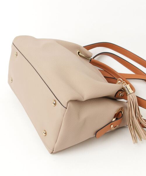 「RODE SKO」 2WAYバッグ - ベージュ レディース_画像3