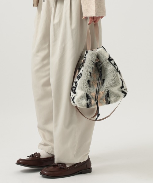 PENDLETON（ペンドルトン） ハンドバッグ 「」巾着ボアバック