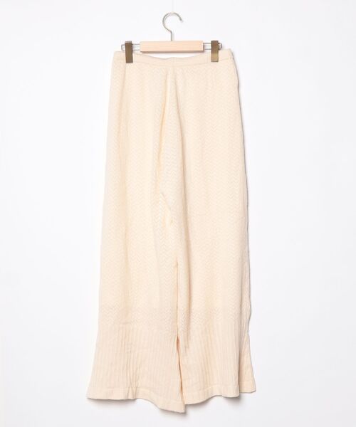 「Khaju」 イージーパンツ ONE SIZE ベージュ レディース_画像2